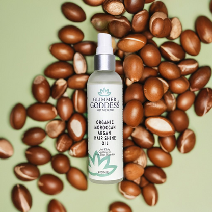 Organic Moroccan Argan Oil Hair Shine Spray