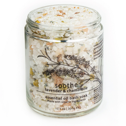 Soothe Lavender & Chamomile Essential Oil Bath Soak