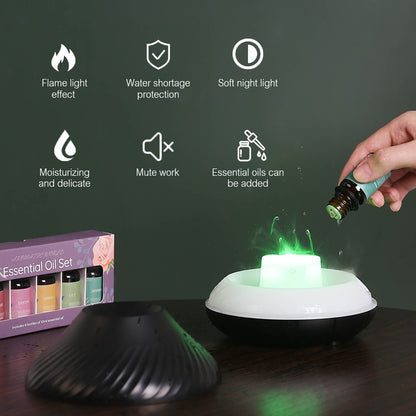 Volcano Humidifier Essential Oil Diffuser