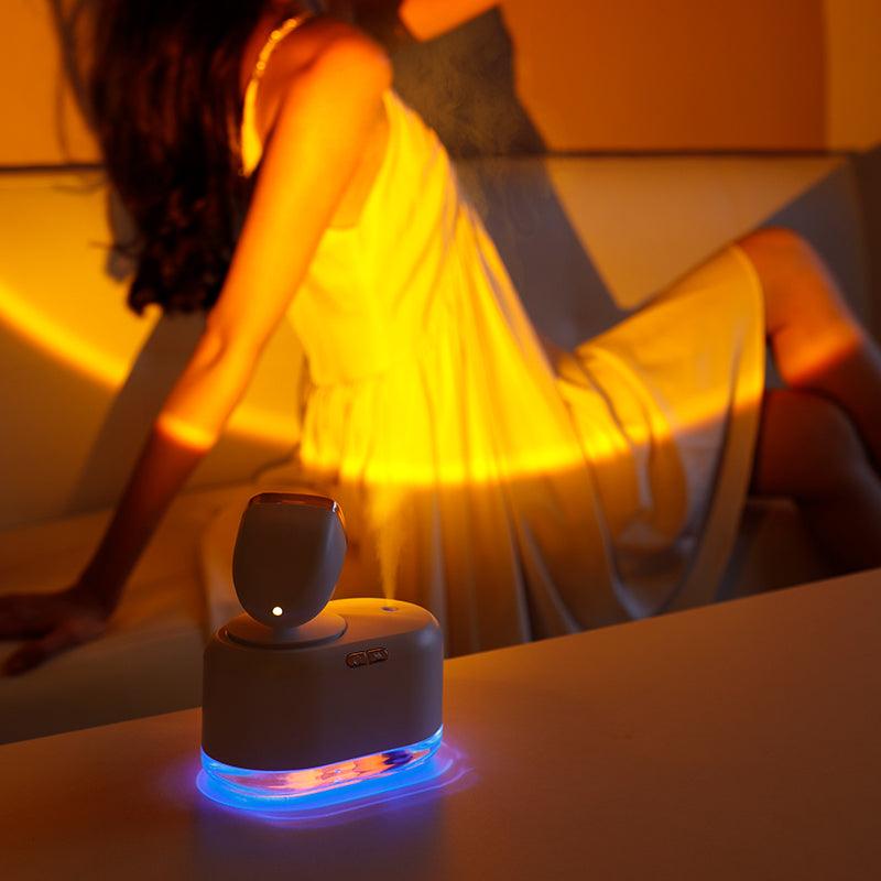 Wireless Sunset Lamp Humidifier - Smellebrate!